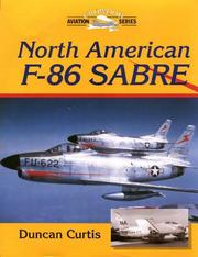Cover of: North American F-86 Sabre by Duncan Curtis