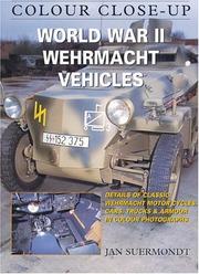 Cover of: World War II Wehrmacht Vehicles: Color Close UP