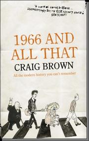Cover of: 1966 And All That by Craig Brown