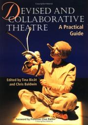 Cover of: Devised and Collaborative Theatre by 