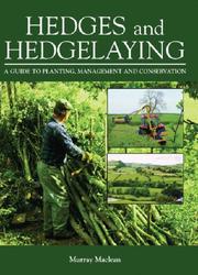 Cover of: Hedges and Hedgelaying | Murray Maclean