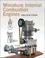 Cover of: Miniature Internal Combustion Engines