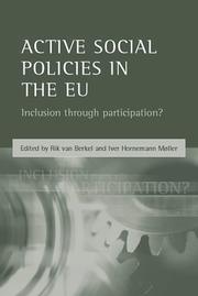 Cover of: Active Social Policies in the Eu: Inclusion Through Participation?