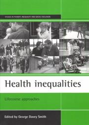 Cover of: Health Inequalities: Lifecourse Approaches (Studies in Poverty, Inequality & Social Exclusion)