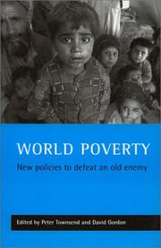 Cover of: World poverty: new policies to defeat an old enemy