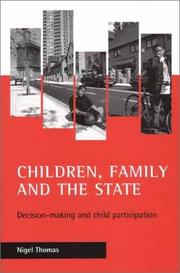 Cover of: Children, Family and the State: Decison-Making and Child Participation