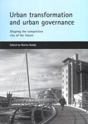 Cover of: Urban transformation and urban governance by edited by Martin Boddy.
