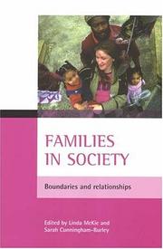Cover of: Families in society: Boundaries and relationships
