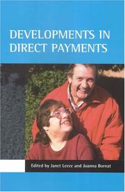 Cover of: Developments in Direct Payments