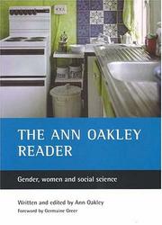 Cover of: The Ann Oakley Reader: Gender, Women, And Social Science