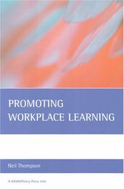 Cover of: Promoting Workplace Learning