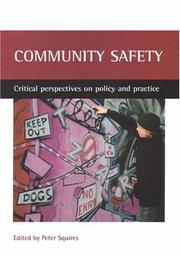 Cover of: Community Safety by Peter Squires