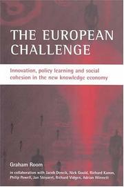 Cover of: The European Challenge: Innovation, Policy Learning And Social Cohesion in the New Knowledge Economy