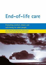 Cover of: End-of-Life-Care: Promoting Comfort, Choice And Well-being for Older People