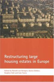 Cover of: Restructuring Large Housing Estates in Europe by Stephen Hall