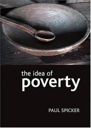 Cover of: The Idea of Poverty