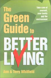 Cover of The Green Guide to Better Living by Ann