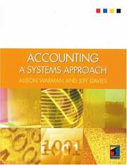 Cover of: Accounting by Alison Warman