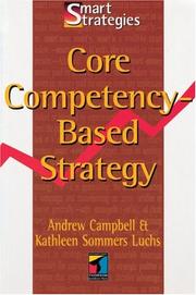 Cover of: Core Competency-Based Strategy