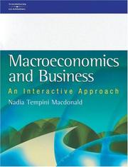 Cover of: Macroeconomics and Business: An Interactive Approach (Itbp Acquisitions Series)