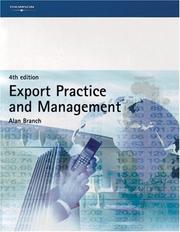 Export Practice and Management by Alan Branch