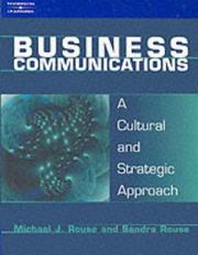 Cover of: Business Communications: A Cultural and Strategic Approach