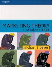 Cover of: Marketing Theory: A Student Text