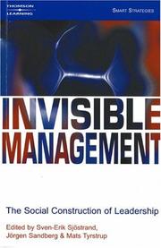 Cover of: Invisible Management | Sven-Erik Sjostrand