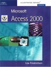 Cover of: Microsoft Access 2000 - Illustrated Introductory by Lisa Friedrichsen, Lisa Friedrichsen