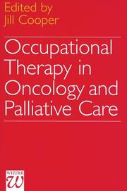 Cover of: Occupational Therapy in Oncology and Palliative Care (Exc Business And Economy (Whurr))
