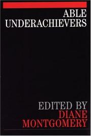 Cover of: Able Underachievers