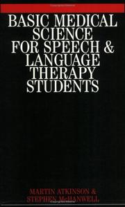 Cover of: Basic Medical Science for Speech and Language Therapy Students