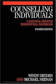 Cover of: Counselling Individuals: A Rational Emotive Behavioural Handbook (Exc Business and Economy (Whurr))