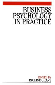 Cover of: Business Psychology in Practice | Pauline Grant