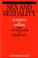 Cover of: Sex and Sexuality