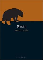 Cover of: Bear (Reaktion Books - Animal) by Robert E. Bieder