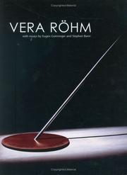 Cover of: Vera Rohm by Eugen Gomringer, Stephen Bann