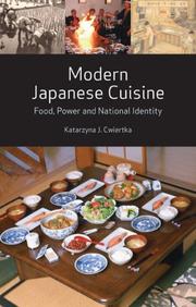 Cover of: Modern Japanese Cuisine by Katarzyna J. Cwiertka