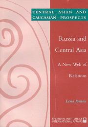 Cover of: Russia in Central Asia: A New Web of Relations (Central Asian and Caucasian Prospects Series)