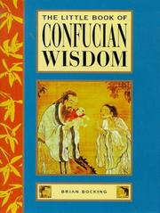 Cover of: The little book of Confucian wisdom