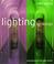 Cover of: Lighting by Design