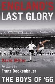 Cover of: England's Last Glory: The Boys of '66