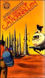 Cover of: The best of C. M. Kornbluth by Cyril M. Kornbluth