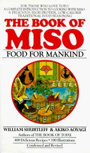 Cover of: Book of Miso by William Shurtleff