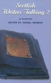 Cover of: Scottish writers talking 2 by edited by Isobel Murray.