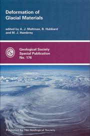 Cover of: Deformation of Glacial Materials (Geological Society Special Publication, Number 176)