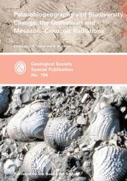 Cover of: Palaeobiogeography and biodiversity change: the Ordovician and Mesozoic-Cenozoic radiations