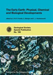 Cover of: The early Earth: physical, chemical, and biological development