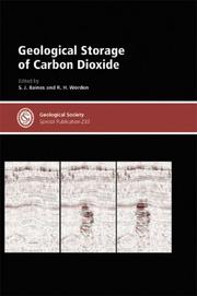 Cover of: Geological Storage of Carbon Dioxide - Special Publication no. 233 by Baines, Worden