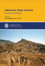 Cover of: Submarine Slope Systems: Processes and Products (Geological Society Special Publication)